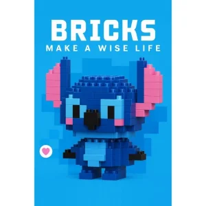 Bricks Stitch Mini Lego Figürü
