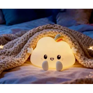 Bulut Şekilli Renk Değiştirebilen Dokunmatik Gece Lambası Mz-n33