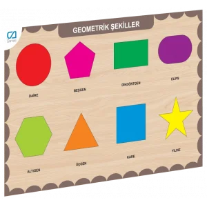 CAAHS-3204 AHŞAP GEOMETRİK ŞEKİLLER BUL-TAK