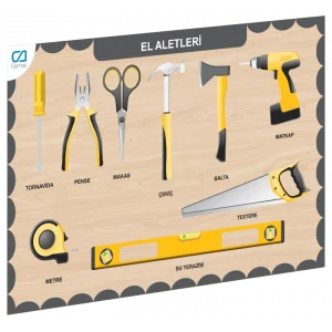 CAAHS-3210 AHŞAP EL ALETLERİ BUL-TAK