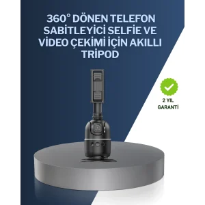 Canlı Yayın ve Video Çekimleri İçin Otomatik Yüz Takipli Masaüstü Gimbal