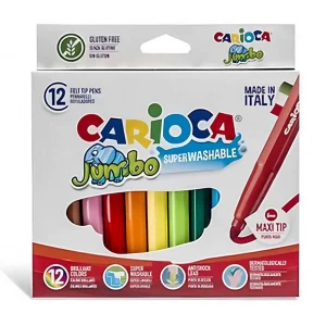 Jumbo Süper Yıkanabilir Keçeli Boya Kalemi 12’li