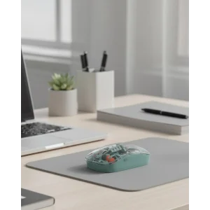 Çift Mod Bağlantılı Kablosuz Mouse Bluetooth ve USB Alıcılı