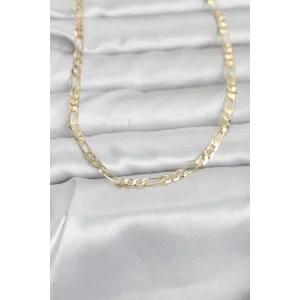 CM 14K Gold Renk Kuşgözü Zincir Model 60 cm Kadın Kolye