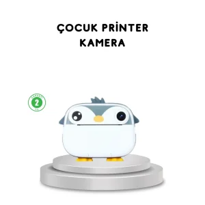 Çocuk Fotoğraf Makinesi Termal Baskılı Anında Çıktı HD Video Kayıtlı