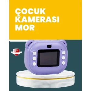 Çocuklar İçin Şipşak Baskı Kamera – 18 Efektli, Oyun ve Müzik Özellikli