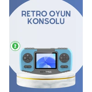 Çocuklara Özel Retro Oyun Konsolu Portatif Eğlence Cihazı