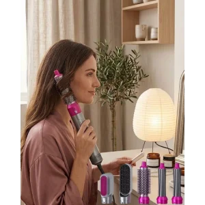 Çok Amaçlı Saç Şekillendirme Seti 5 Başlıklı Hızlı Isınma ve Güçlü Performans