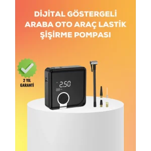 Çok Fonksiyonlu Akıllı Lastik Şişirme Cihazı