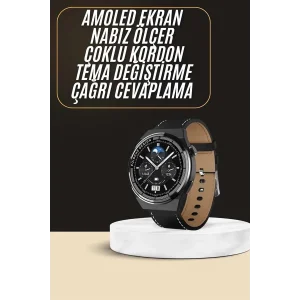 Çoklu Kordon Hediyeli Akıllı Saat Çağrı Cevaplama Müzik Dinleme Dokunmatik Ekran