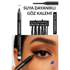 Covergirl Perfect Blend Siyah Eyeliner Kalem Black 100 Suya Dayanıklı Göz Kalemi