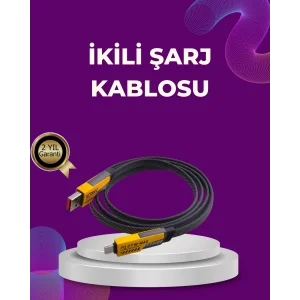 Dayanıklı 4’ü 1 Arada Çok Fonksiyonlu Hızlı Şarj Veri Kablosu