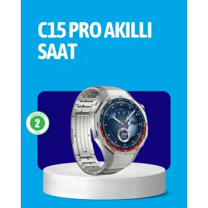 Dayanıklı Kordonlu Şarjlı Akıllı Saat