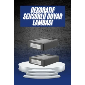 Dekorasyon Aplik Işık Güneş Enerjili Aydınlatma Dekoratif Aydınlatma