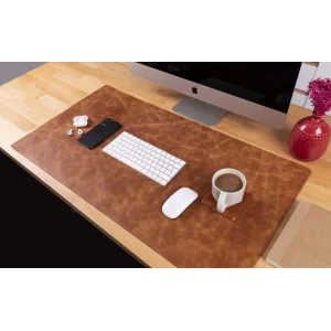 Deri Masa Matı 91*48cm TN11 Taba