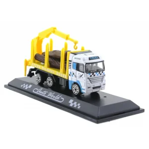 Die Cast Mini Sarı Kütük Kamyonu
