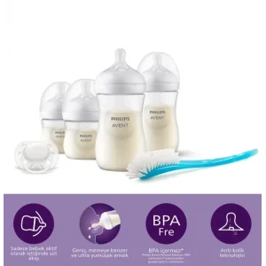 Doğal Tepkili Natural Response PP Hoşgeldin Bebek Hediye Seti