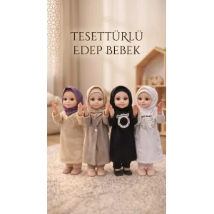Dua Eden Sesli Tesettürlü Ramazan Oyuncağı Edep Bebek