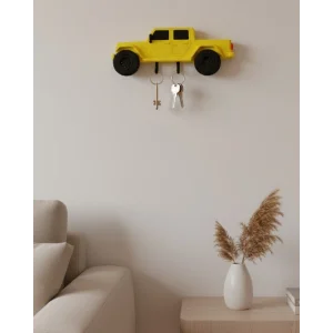 Duvara Monte Araba Anahtarlık Dekoratif ve Kullanışlı