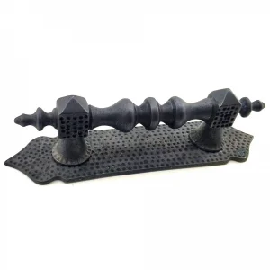 Eco Lounge Antika Tarz Dekoratif Pirinç Ağır Kapı Çekme Kolu - 280x65 mm, Oksit