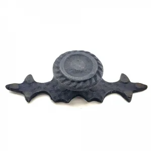 Eco Lounge Antika Tarz Dekoratif Pirinç Çizgili Düğme - 25x80 mm, Oksit