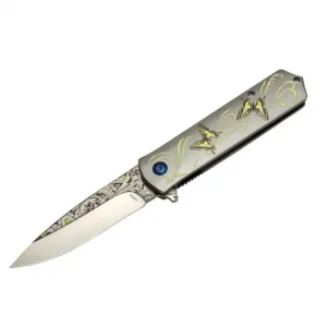 Eco Lounge Chongming CM83 Çakı Butterfly 20 cm Manuel, Kemerlikli