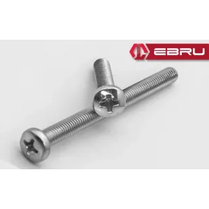 Eco Lounge Ebru Yuvarlak Yıldız Başlı YSB Civata M5x10 - 200 Adet