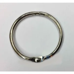 Eco Lounge Kilitli Yuvarlak Halka, 2,5cm - 100 Adet