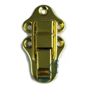 Eco Lounge Sandık, Kutu Klipsi, Ön Kilidi - 72x40mm, Altın, 1 Adet