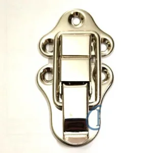 Eco Lounge Sandık, Kutu Klipsi, Ön Kilidi - 72x40mm, Nikel, 1 Adet