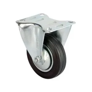 Eco Lounge Servis Tekeri - Tablalı Siyah Sabit - Çap 150 mm