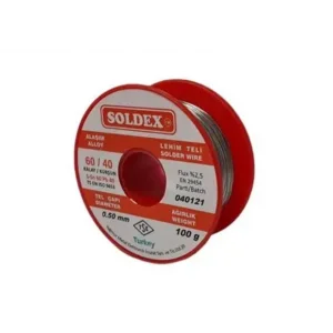 Eco Lounge Soldex 60/40 Lehim Teli 100 gr 0,50 mm (Sn:60 / Pb:40)