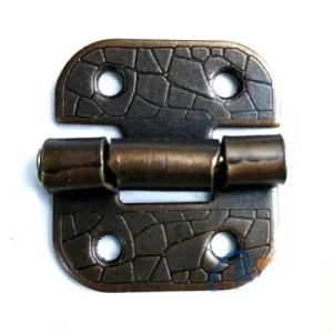 Eco Lounge Stoplu Menteşe - 30x33mm, Oksit, 100 Adet