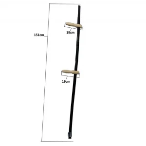 Eco Lounge Tırpan Sapı Takımı - Metal Sap, Elcik, Bilezik ve Alyan