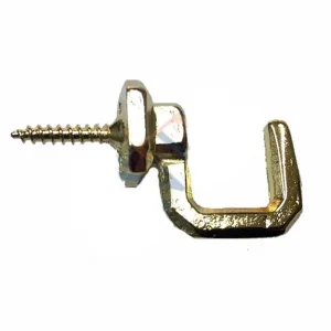 Eco Lounge Vidalı Kanca, Askı Büyük - 15x23mm, Sarı - 1 Adet