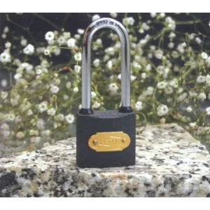 Eco Lounge Yuma Gri Döküm Uzun Kancalı Asma Kilit 50mm