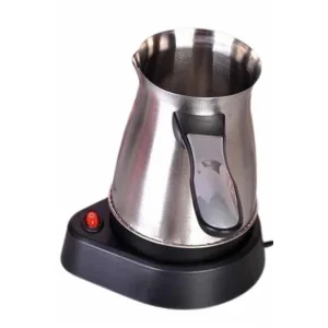 Elektrikli Cezve 800 Watt Paslanmaz Çelik Türk Kahve Makinesi Saplı