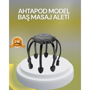 Elektrikli Kafa Masaj Aleti Çok Noktalı 360 Derece Kapsama