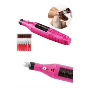 Elektrikli Profesyonel Manikür Pedikür Seti Değiştirilebilir Başlık Seçeneği