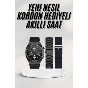 En Çok Tercih Edilen Akıllı Saat Amoled Ekran Nabız Sensörü GPS Uyumlu Adımsayar