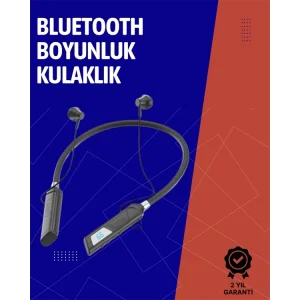 Ergonomik Tasarımlı Bluetooth Kulaklık – Gürültü Azaltmalı, Manyetik