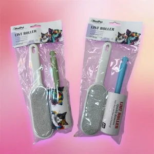 Evcil Hayvan Tüy Toplama Seti - 60 Yaprak Rulo ve Manyetik Tüy Toplama Atı