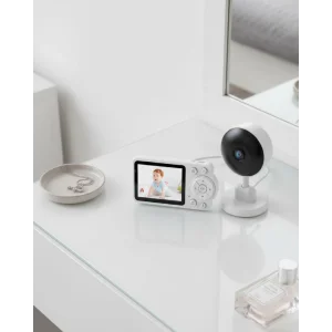 FHSS Teknolojili Güvenli Bebek Monitörü Net Görüntü