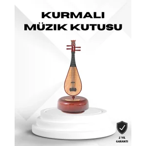 Figürlü Müzik Kutusu Zarif Melodili Dekoratif Model