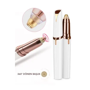 Flawlbss Kaş Ve Bıyık Yüz Tüy Alma Cihazı Epilatör Epilasyon Traş Makinesi Pilli