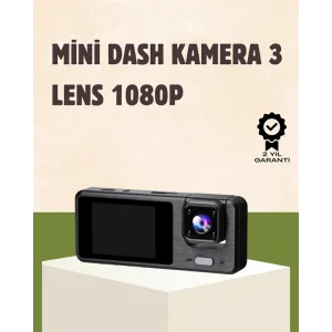 Full HD 3 Kanallı Araç Kamerası – Akıllı Çözümlerle Sürüş