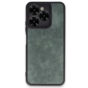 General Mobile Era 30 Kılıf Aras Deri Kapak - Koyu Yeşil