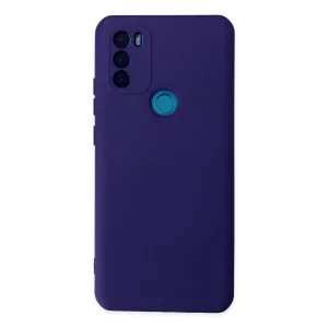 General Mobile Gm 21 Plus Kılıf Nano İçi Kadife Silikon - Mor