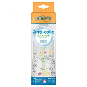 Geniş Ağız PP Antikolik Options Biberon  270 ml Kız