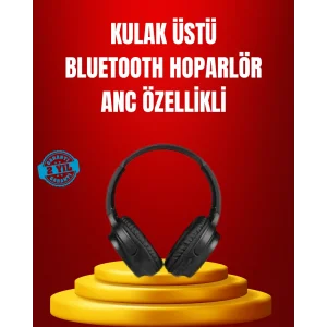 Geniş Frekans Aralıklı Bluetooth Kulak Üstü Kulaklık